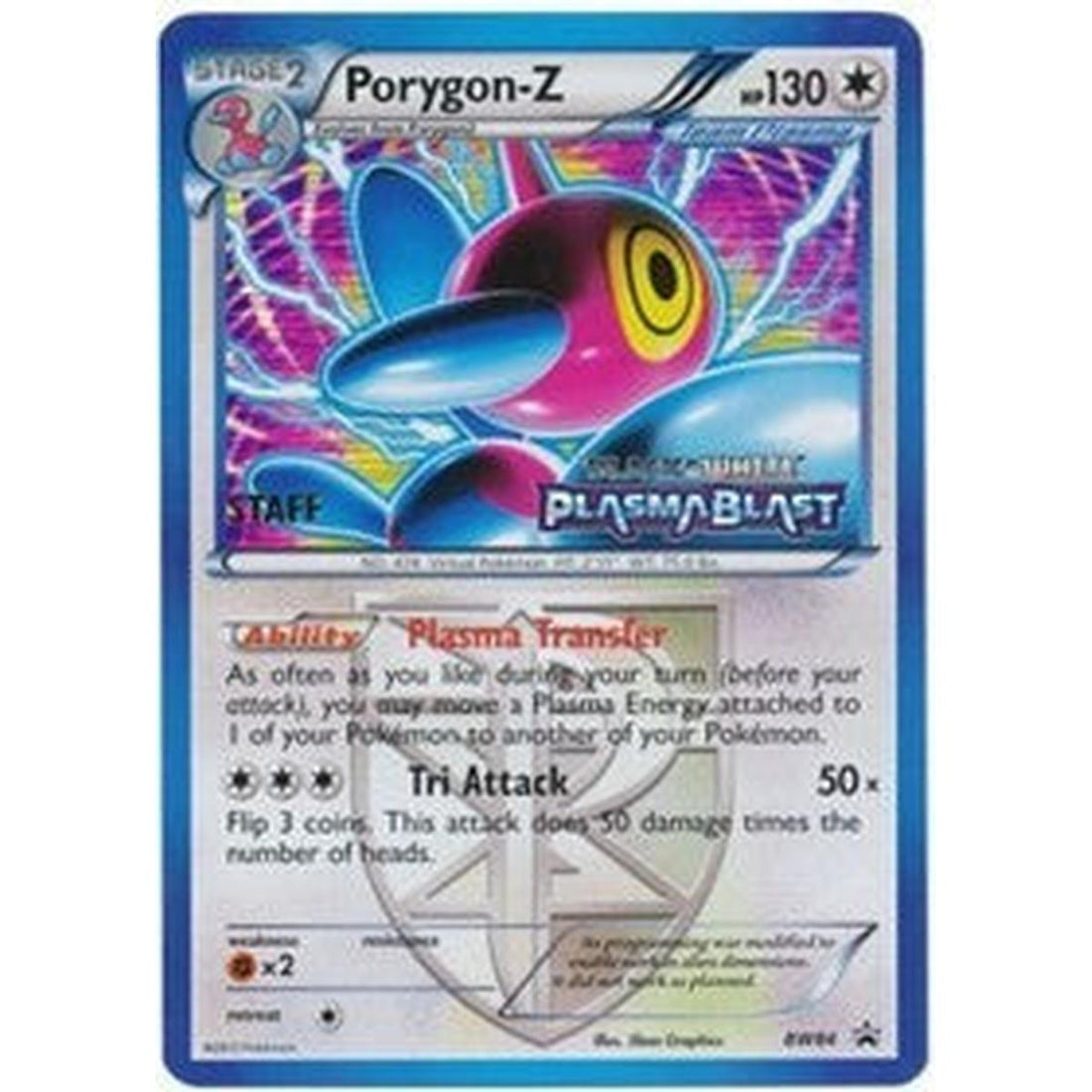 Porygon-Z (Team Plasma) - BW84 (Prerelease) [Staff]