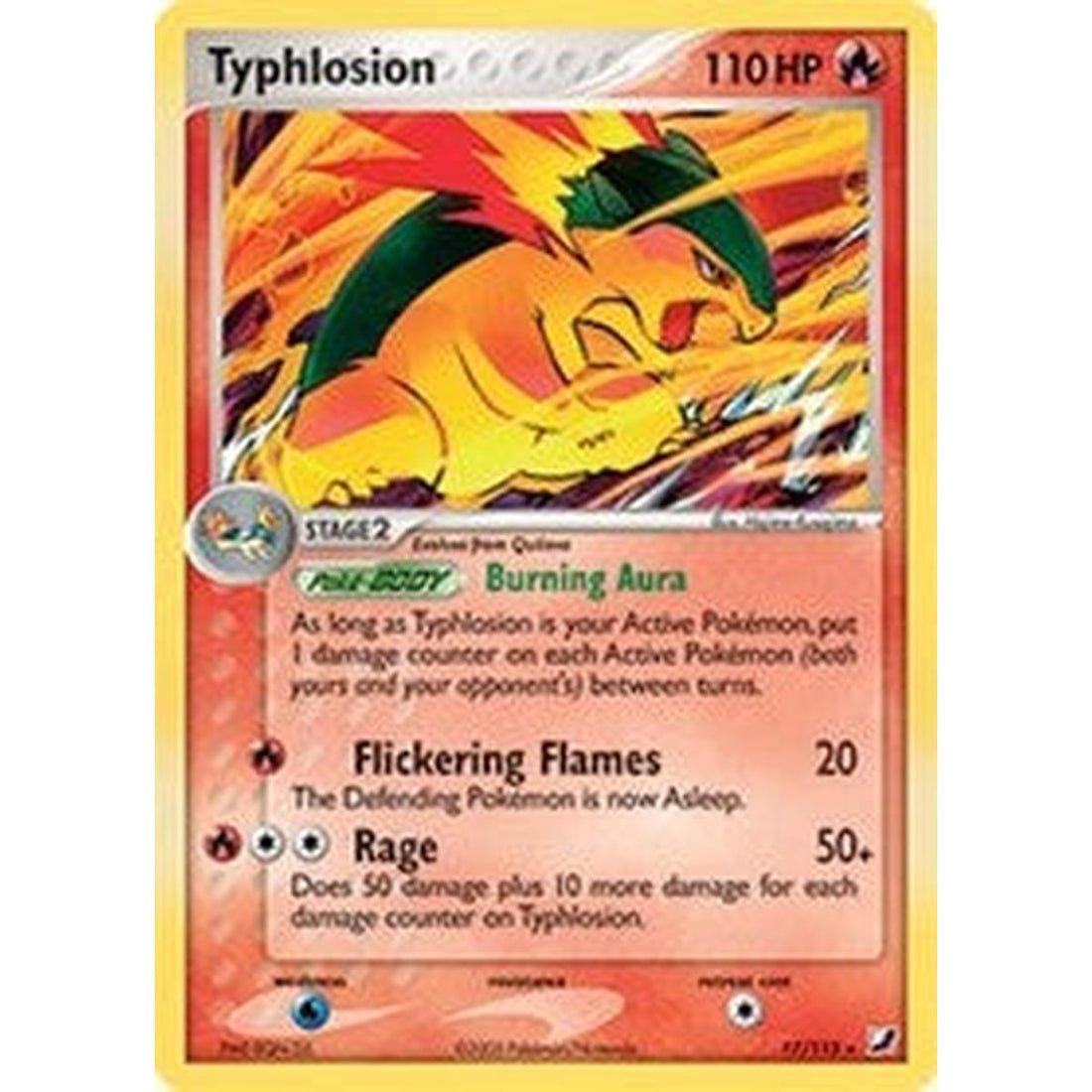 Typhlosion - 17/115 (EX Unseen Forces)