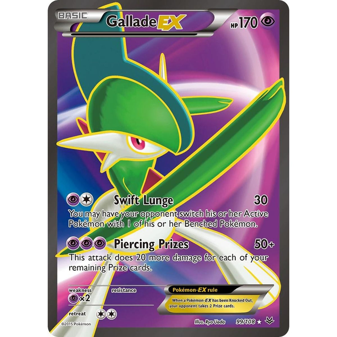 Gallade EX (99 Full Art)