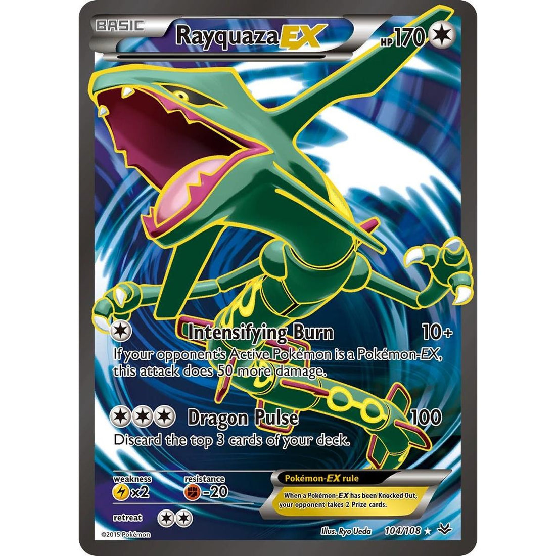 Rayquaza EX (104 Full Art)