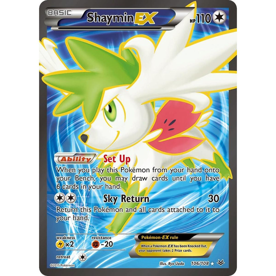 Shaymin EX (106 Full Art)
