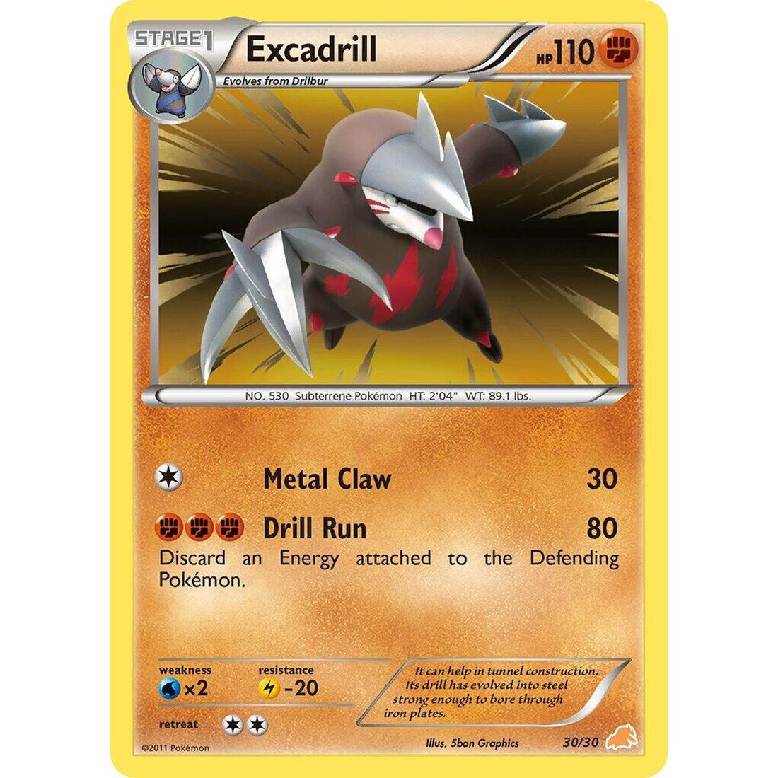 Excadrill (#30 Holo)