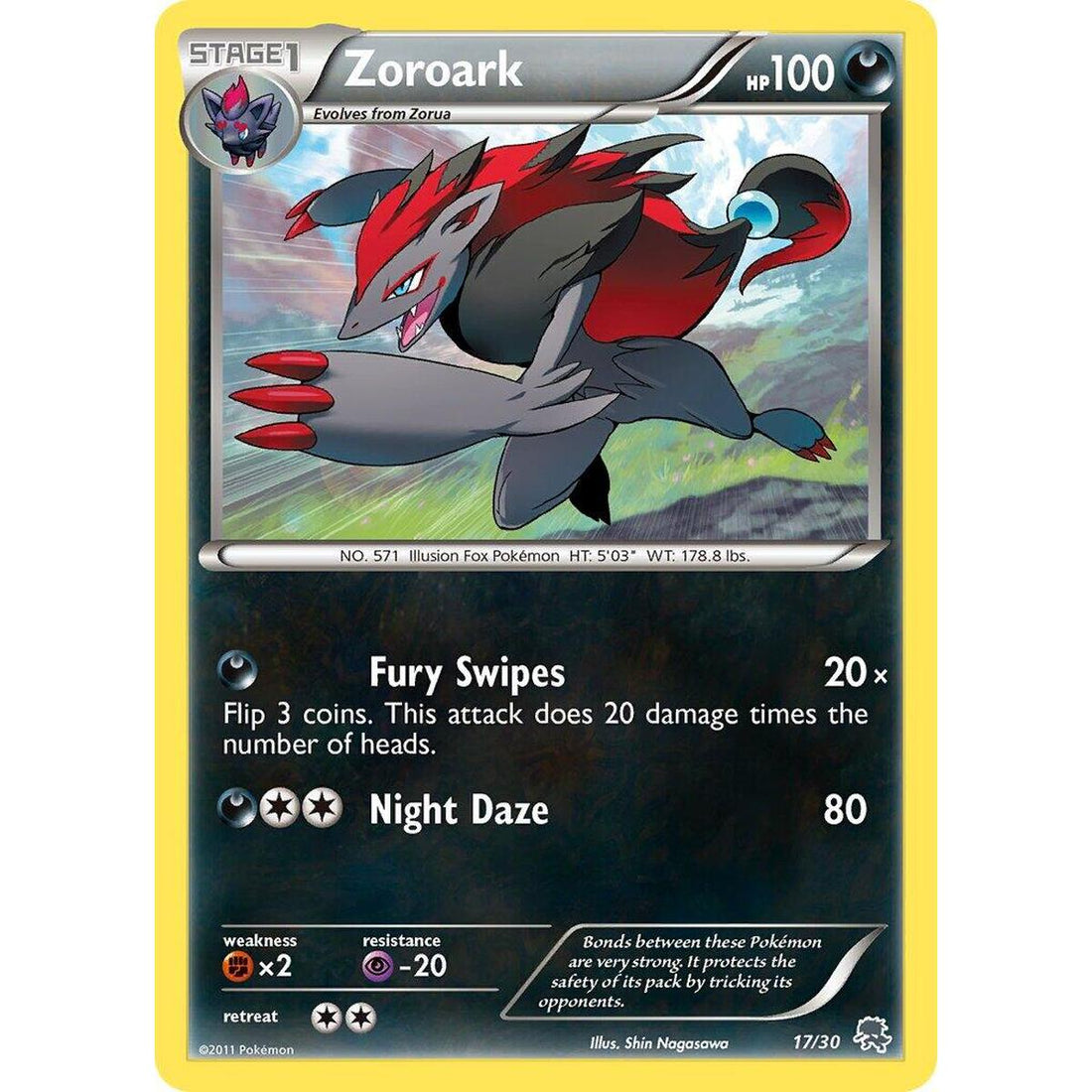 Zoroark (#17 Non-Holo)