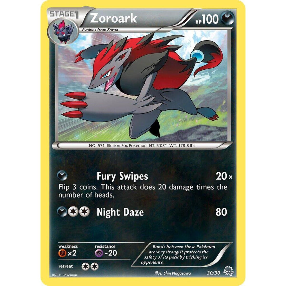 Zoroark (#30 Holo)