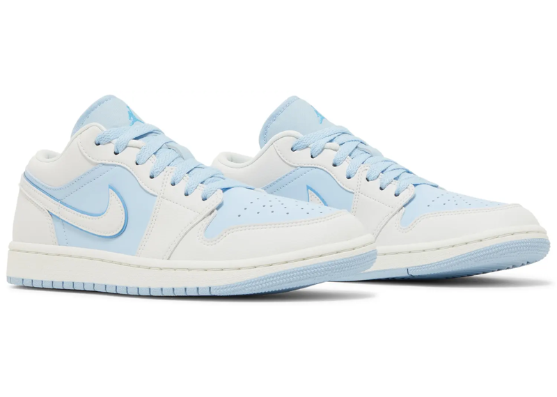 Wmns Air Jordan 1 Low SE Reverse Ice Blue