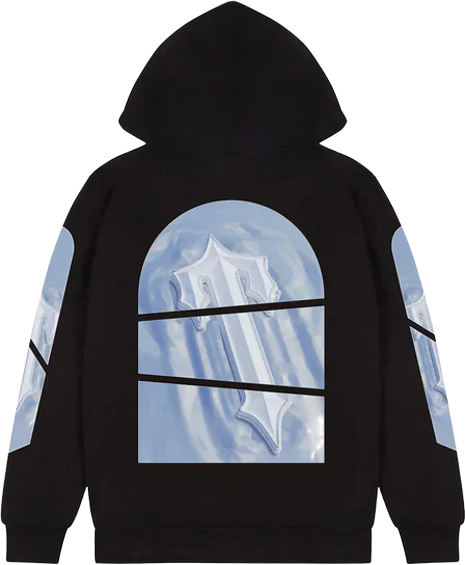 TrapStar Freeze Art Hoodie Black