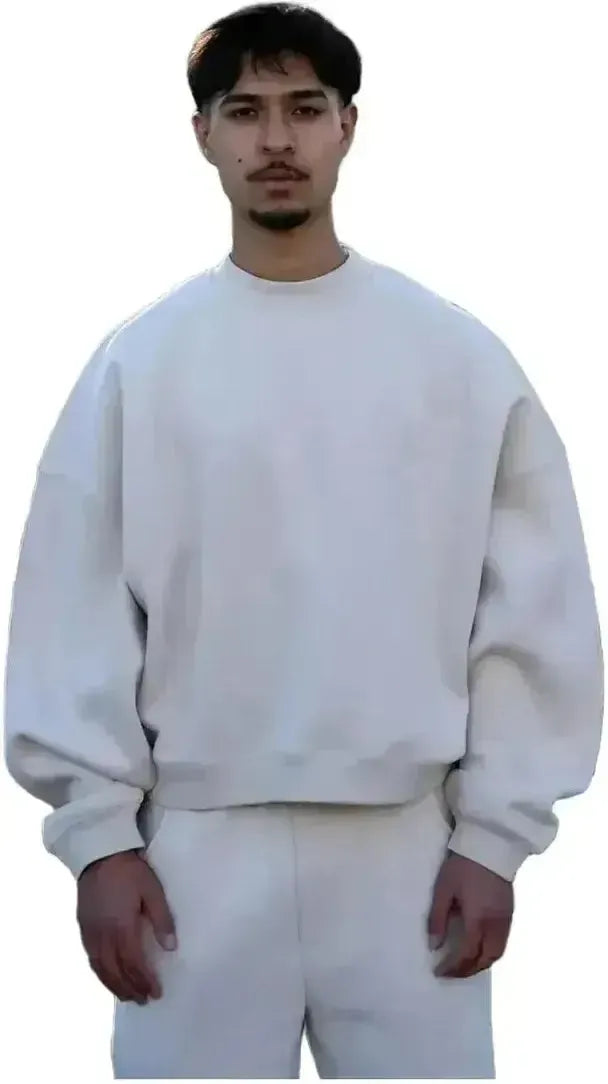 Blank Heavyweight Crewneck - Bone Cream