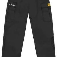Corteiz Cargo Pants Black & White