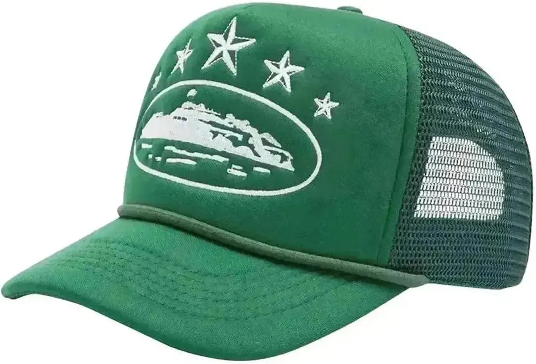 Corteiz Trucker 5 Star Green