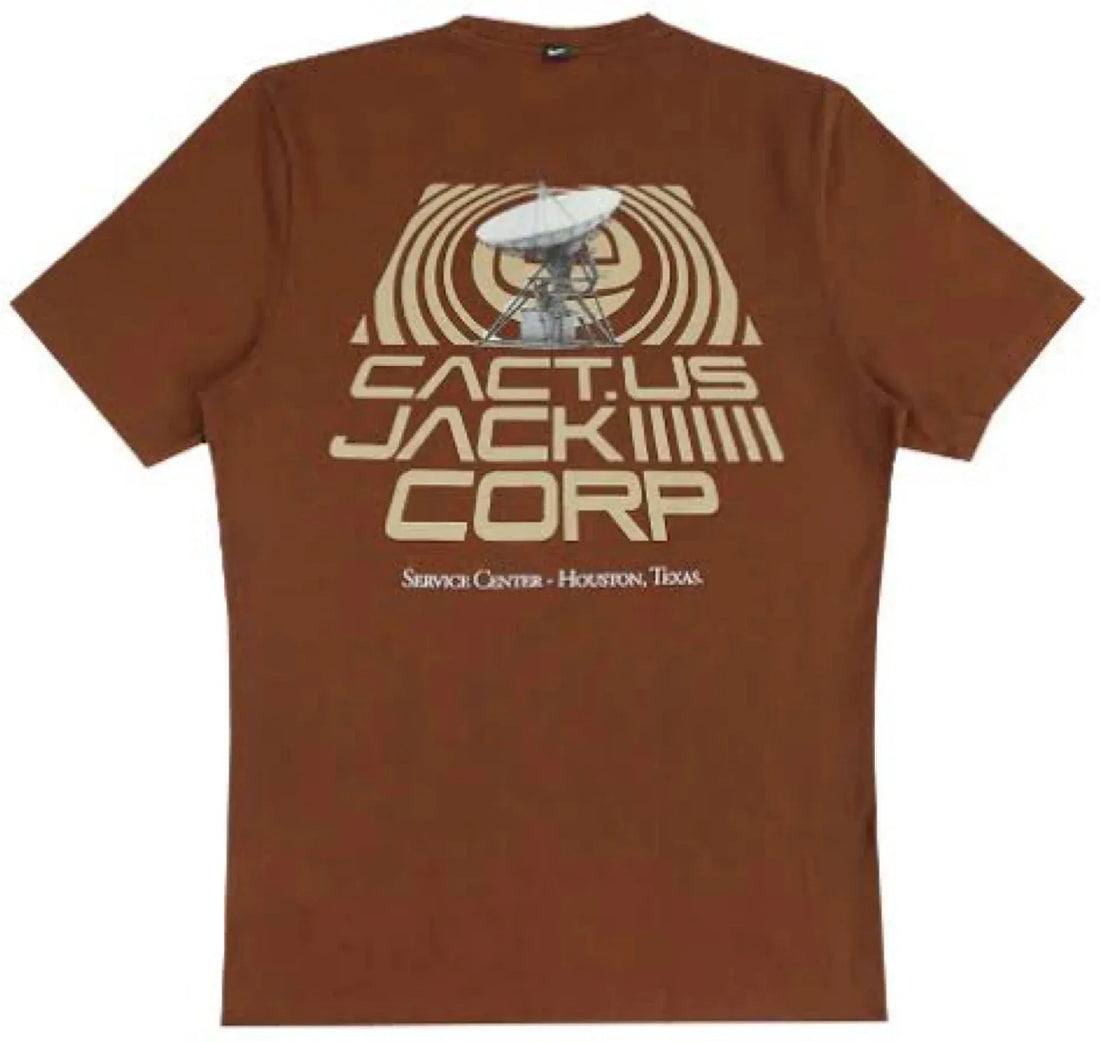 TRAVIS SCOTT CACT.US CORP X NIKE U NRG BH T-SHIRT - BROWN