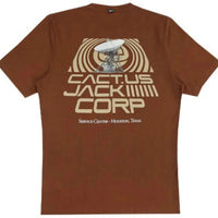 TRAVIS SCOTT CACT.US CORP X NIKE U NRG BH T-SHIRT - BROWN