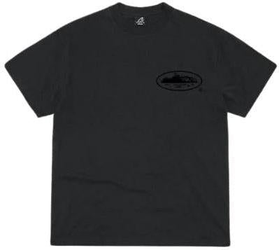 Corteiz Island Tee Tripple Black