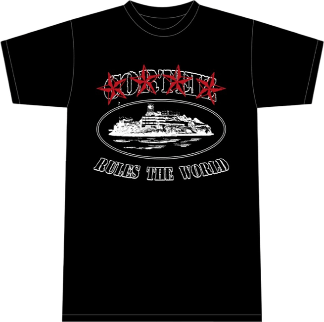 Corteiz 5 Starz Alcatraz T-shirt