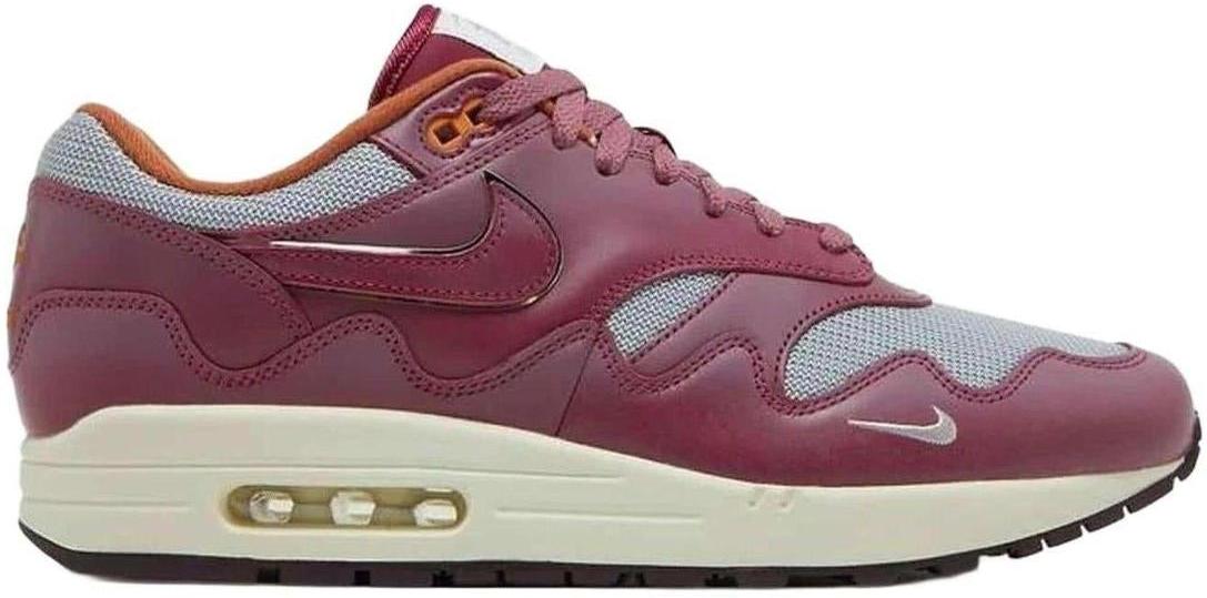 Nike Air Max 1 Patta Waves Rush Maroon (with Bracelet)