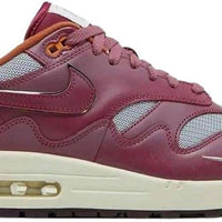 Nike Air Max 1 Patta Waves Rush Maroon (with Bracelet)
