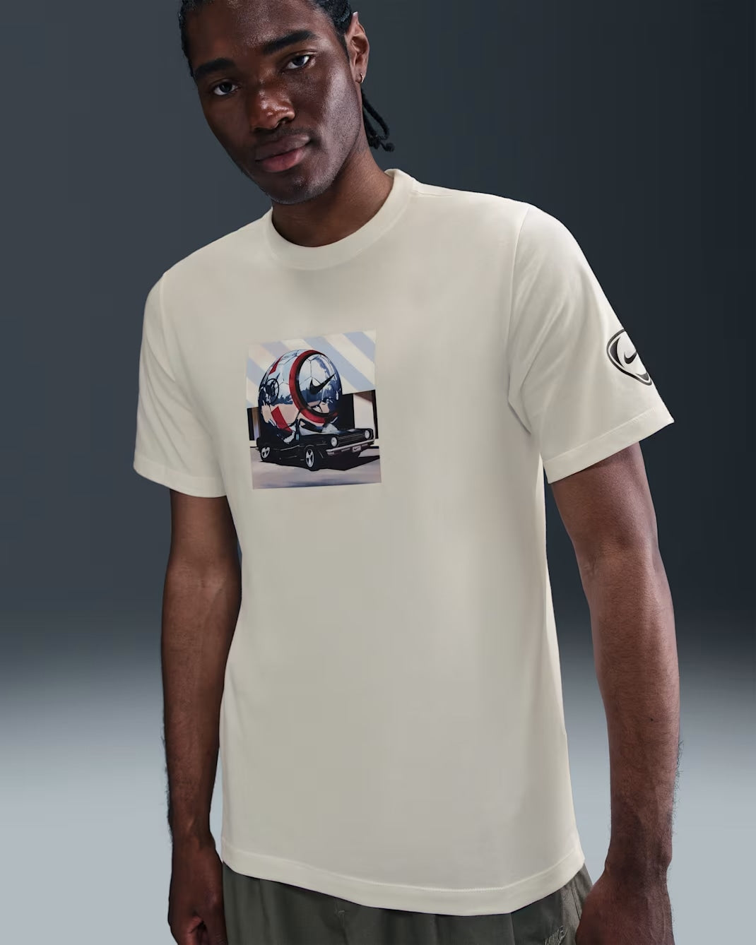 Nike Football Tee White