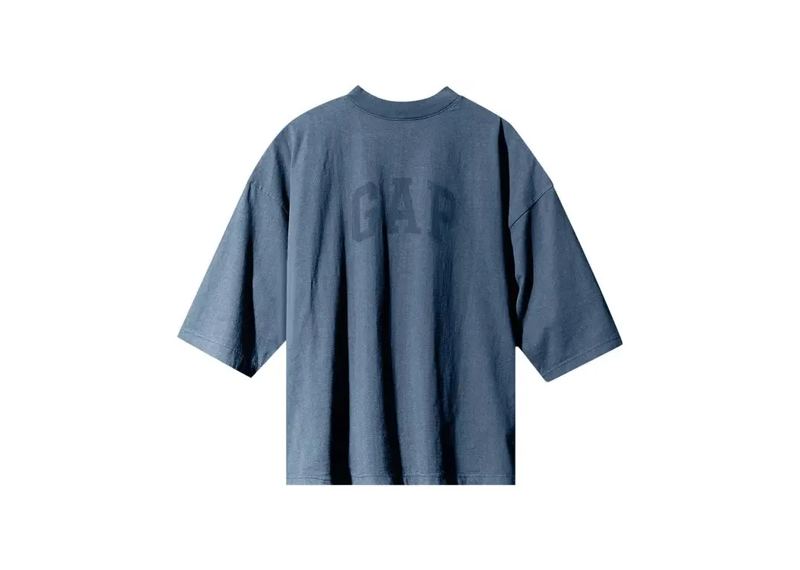 Yeezy Gap Balenciaga Dove 3/4 Sleeve Tee Navy