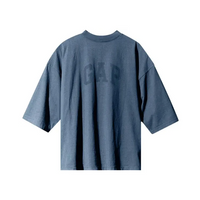 Yeezy Gap Balenciaga Dove 3/4 Sleeve Tee Navy