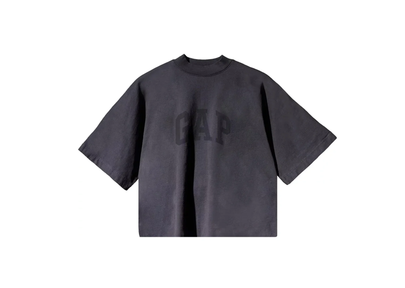 Yeezy Gap Engineered by Balenciaga Dove No Seam Tee Black