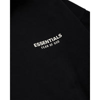 Fear of God Essentials Fleece Hoodie (FW24) Black