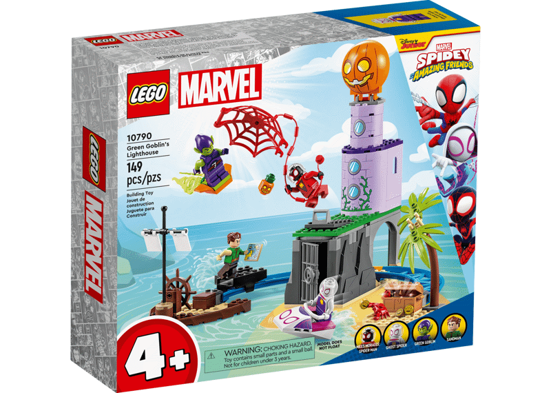 LEGO Spider-Man 10790 Team Spidey at Green Goblin's Lighthouse