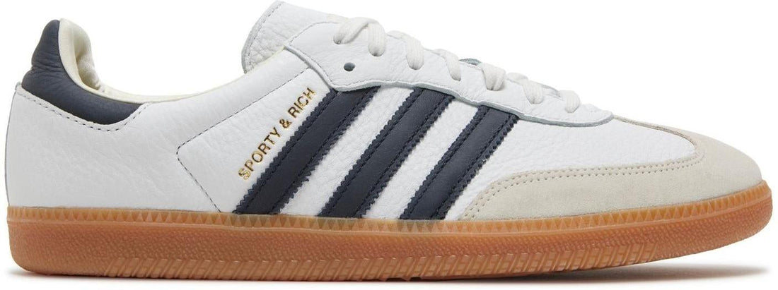 Sporty & Rich x Samba OG White Legend Ink