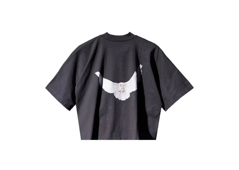 Yeezy Gap Engineered by Balenciaga Dove No Seam Tee Black
