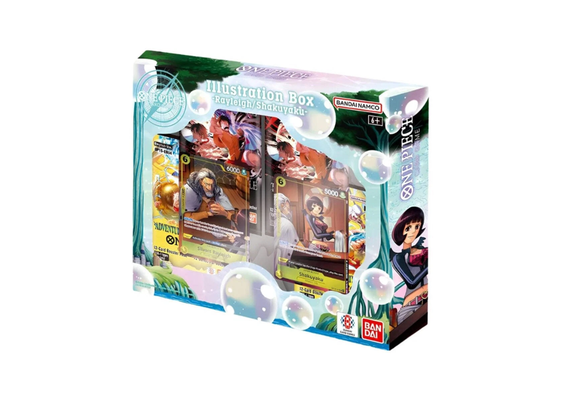 One Piece TCG Illustration Box IB07 Rayleigh/Shakuyaku