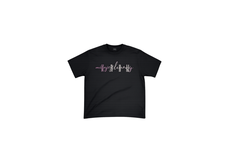 Mr.Enjoy Da Money Black/Pink T-shirt