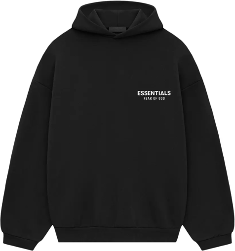 Fear of God Essentials Fleece Hoodie Black