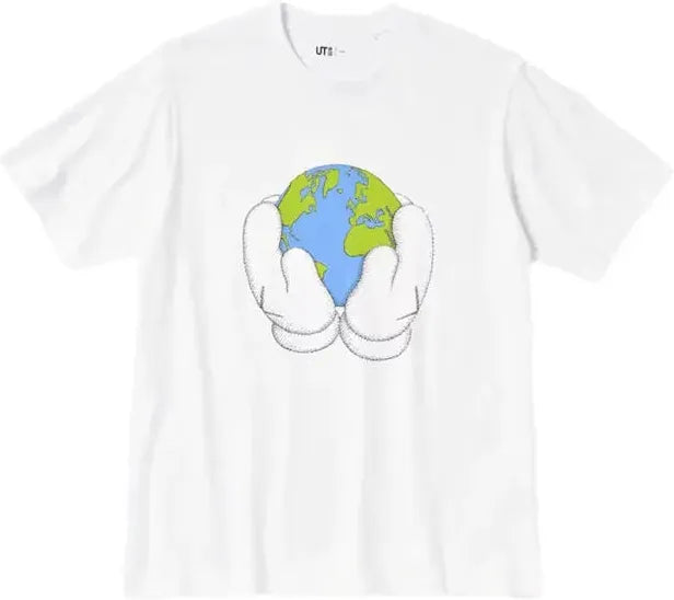 Kaws x Uniqlo Peace for all tee