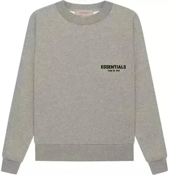 Fear of God Essentials Crewneck (SS22) Dark Oatmeal