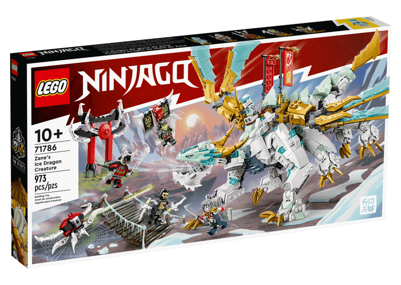 LEGO NINJAGO 71786 Zanes Ice Dragon Creature