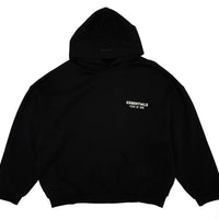 Fear of God Essentials Fleece Hoodie (FW24) Black