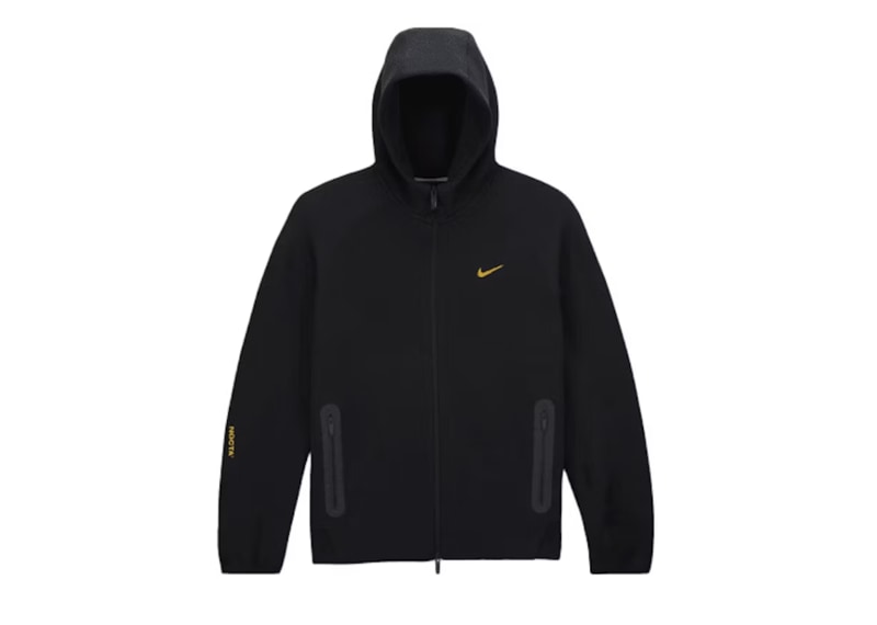 Nike x NOCTA Tech Fleece Full-Zip Hoodie Black/University Gold