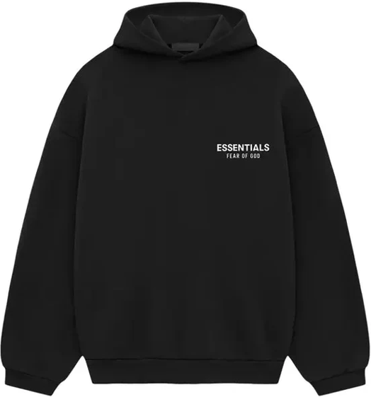 Fear of God Essentials Fleece Hoodie Black