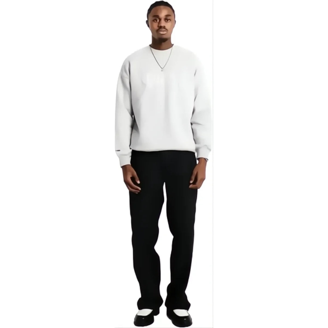 Title27 Crew Neck - STONE GREY