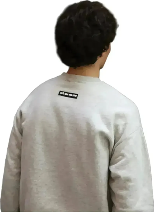 Title27 Crew Neck - STONE GREY