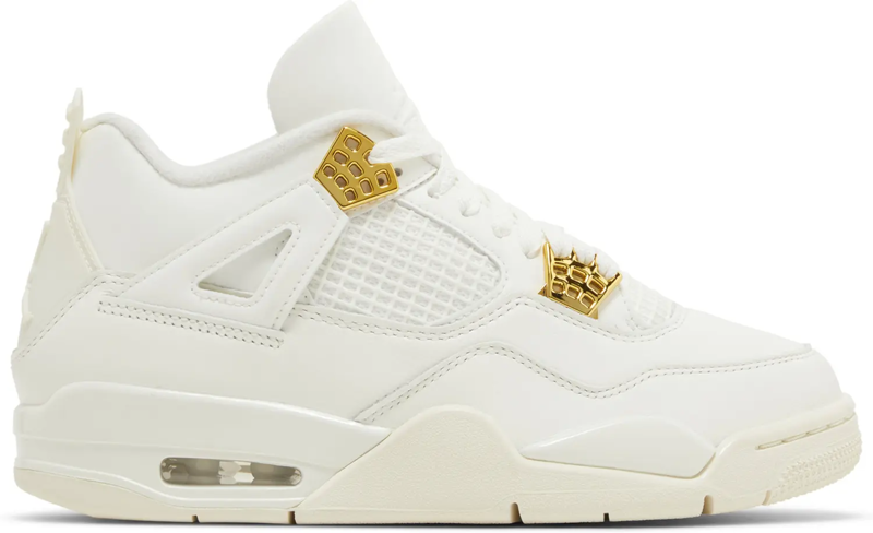 JORDAN 4 METALIC GOLD (W)