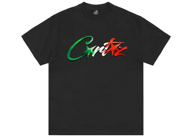 Corteiz Allstarz Italia Tee Black