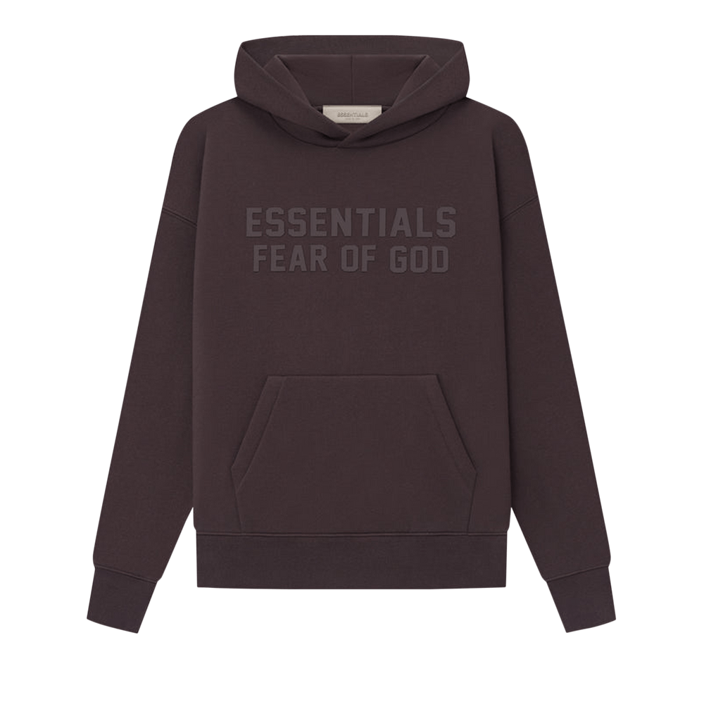 Fear of God Essentials Kids Hoodie 'Plum'