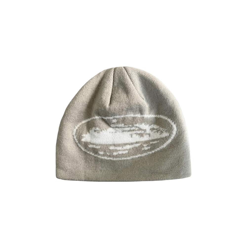 Corteiz Alcatraz Beanie 'Grey'
