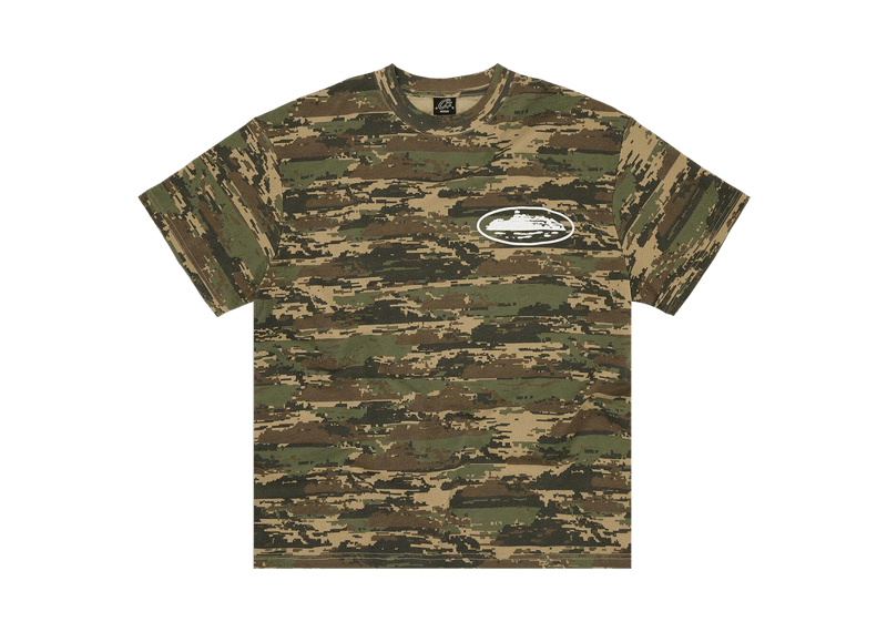 Buy Corteiz Island Puff Print Tee Digi Camo