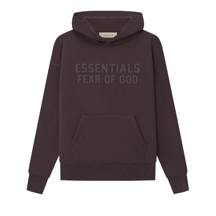 Fear of God Essentials Kids Hoodie 'Plum'