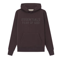 Fear of God Essentials Kids Hoodie 'Plum'