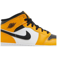 Air Jordan 1 Mid GS 'Reverse Yellow Toe'