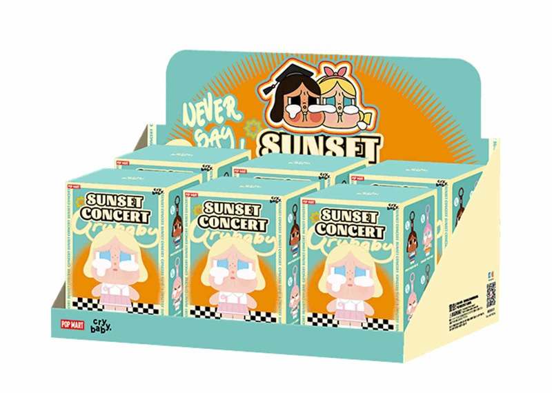Pop Mart Crybaby Sunset Concert Series Sealed Case (6 Blind Box)