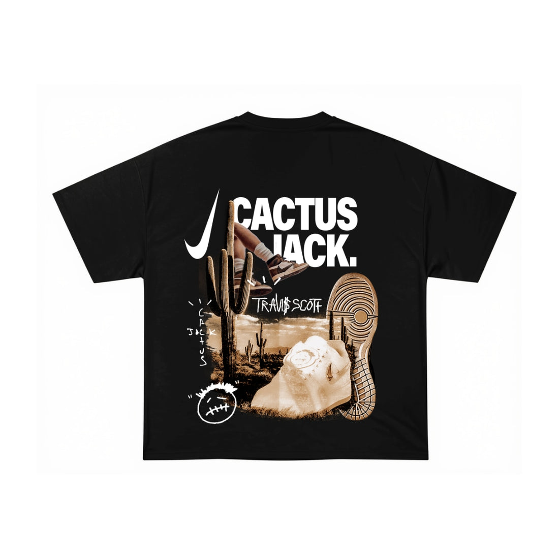 TRAVIS CACTUS JACK BOOTLEG T SHIRT