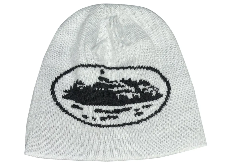 Corteiz Alcatraz Beanie Grey