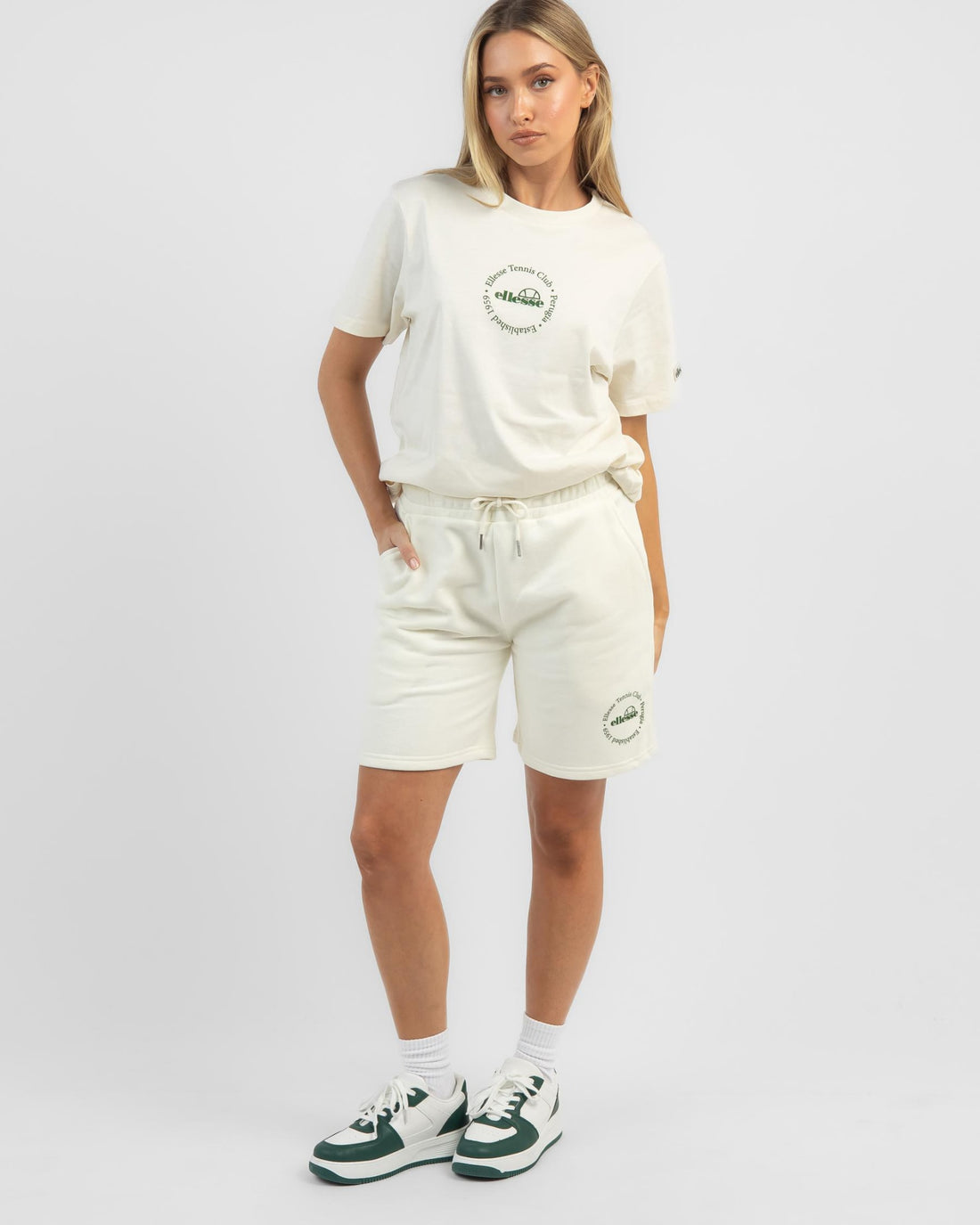 Ellesse Tennis Club Tee Cream